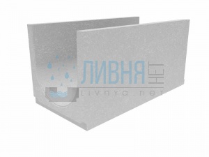 Лоток водоотводный бетонный коробчатый (СО-500мм)КU 100.60,3(50).55(46) - BGU, № 20-0