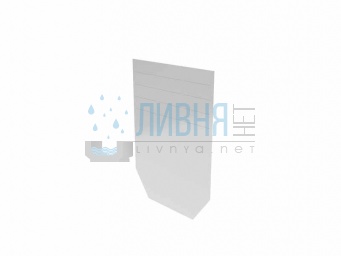 Торцевая заглушка DN 150, cтальная оцинкованная(BGU-Z SV, BGZ-S SV) 22230