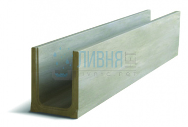 Лоток водоотводный бетонный ЛВБ Norma 150 №0/1 тип 2 2015400