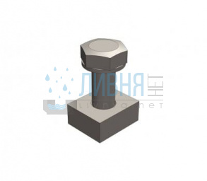 Крепёж решетки к лотку бетонному Optima 300 (комплект) 9130201
