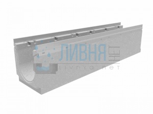 Лоток BetoMax ЛВ-30.38.41–Б-У30 бетонный с внутренним уклоном
