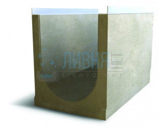 Лоток водоотводный бетонный ЛВБ Optima 300 №0/3 2230270