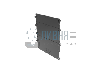 Торцевая заглушка для лотка водоотводного Gidrolica®Standart DN150, пластиковая 18151