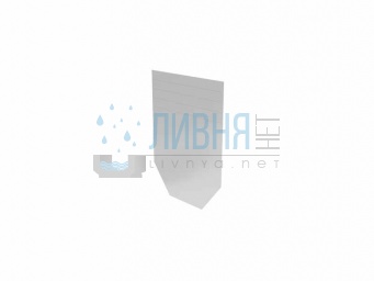 Торцевая заглушка DN 200, стальная оцинкованная(BGU-Z SV, BGZ-S SV) 22240