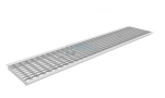 Решетка водоприемная Gidrolica Standart РВ -20.24.100 - ячеистая стальная оцинкованная, кл. В125