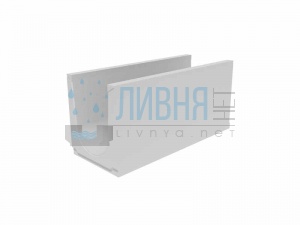 Лоток водоотводный бетонный коробчатый (СО-300) КU 100.39,4(30).52(45) - BGU, № 25-0