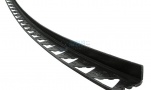 Бордюр тротуарный пластиковый черный NEW Fix H45