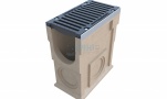 Пескоуловитель CompoMax Drive ПУ-10.16.50–П полимербетоный с решеткой щелевой чугунной ВЧ кл.D