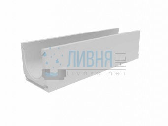 Лоток водоотводный бетонный коробчатый (СО-200мм)КU 100.26(20).25,5(20)-BGU, № 0 13150