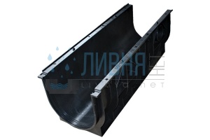 Лоток водоотводный PolyMax Basic ЛВ-30.39.38-ПП пластиковый