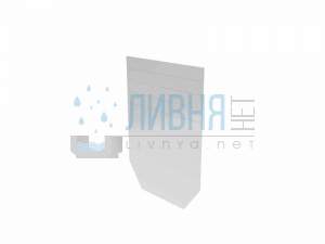 Торцевая заглушка DN 150, cтальная оцинкованная(BGU-Z SV, BGZ-S SV)