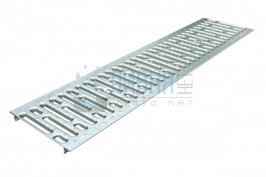 Решетка водоприемная Basic стальная оцинкованная (щелевая)  1000x236 2510