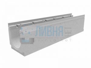 Лоток BetoMax ЛВ-50.64.61-Б-У05 бетонный с внутренним уклоном